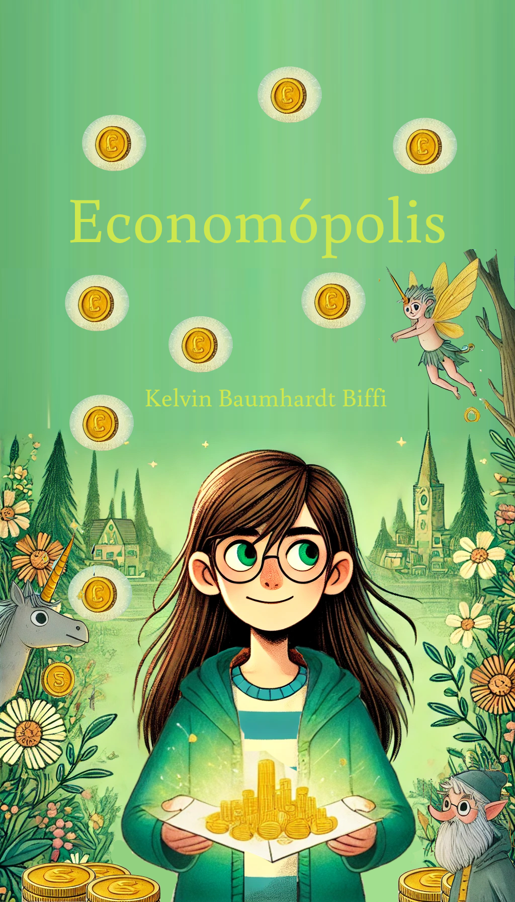 Capa do Livro Economópolis - Educação Financeira para Crianças